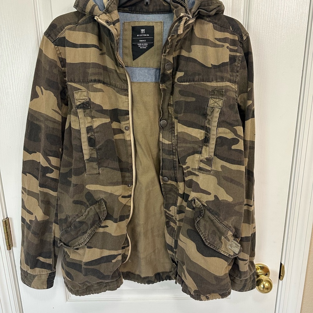 Cotton On Women's Camouflage Utility Jacket